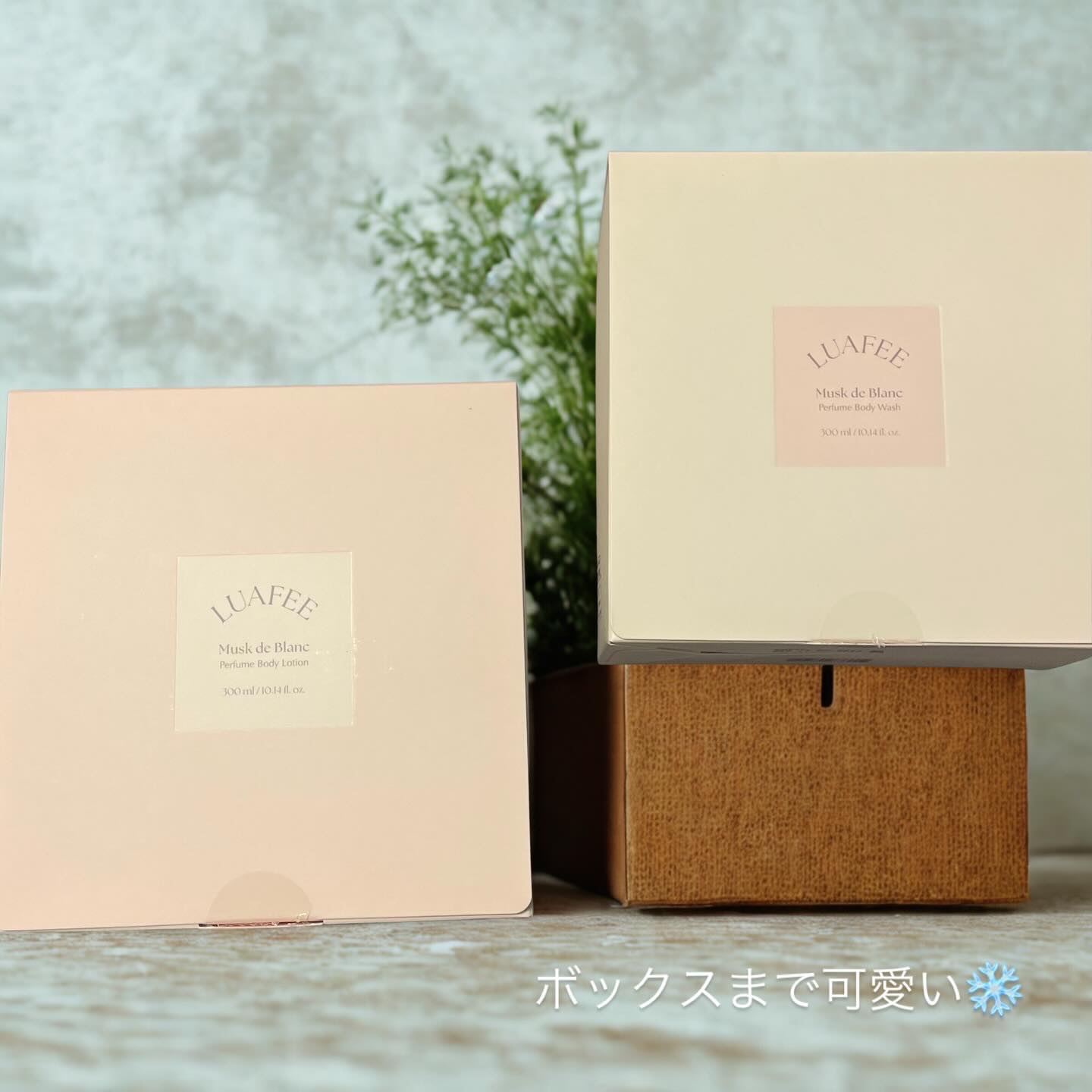 ムスク ド ブラン パフューム ボディウォッシュ/LUAFEE/ボディソープを使ったクチコミ（2枚目）