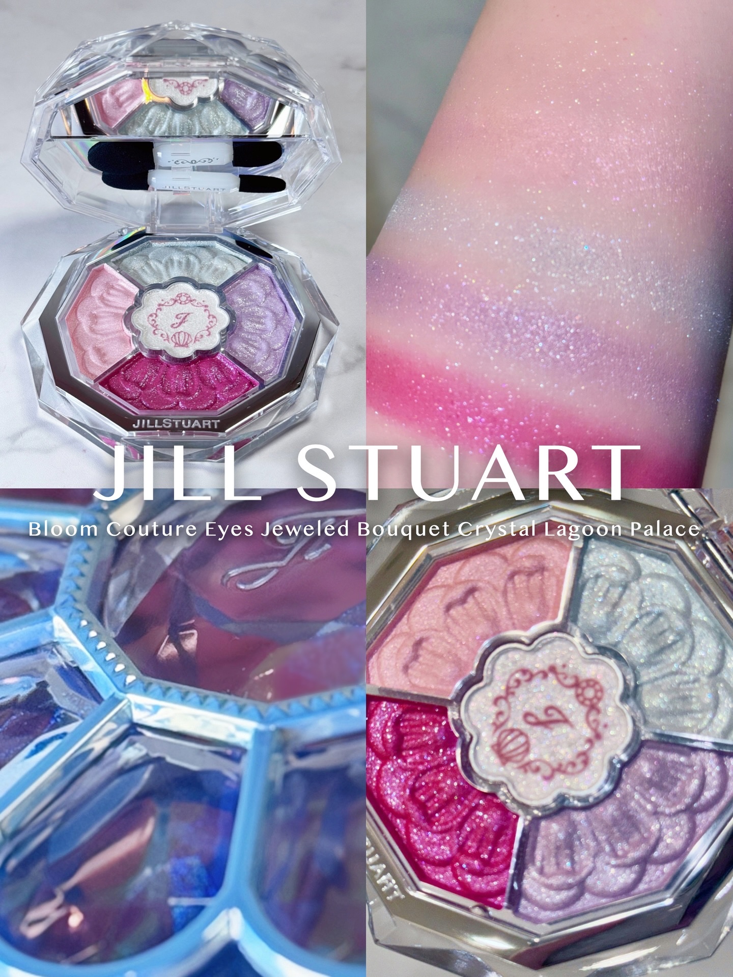 ジルスチュアート ブルームクチュール アイズ　ジュエルドブーケ/JILL STUART/アイシャドウパレットを使ったクチコミ（1枚目）