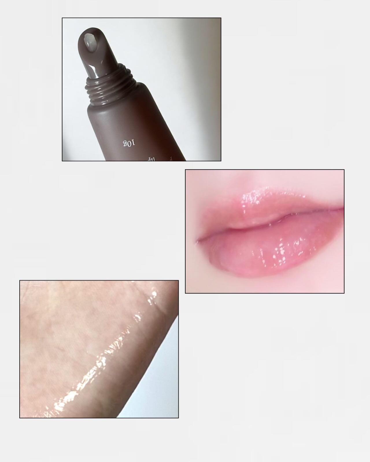 ベアシャインリップチューブ/mude./リップマスクを使ったクチコミ（2枚目）