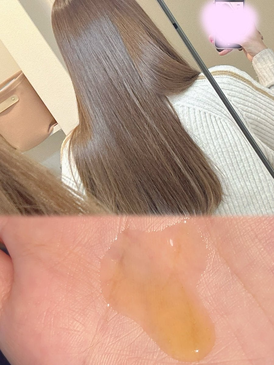 アノブ シルクオイルエッセンス/UNOVE/ヘアオイルを使ったクチコミ（2枚目）