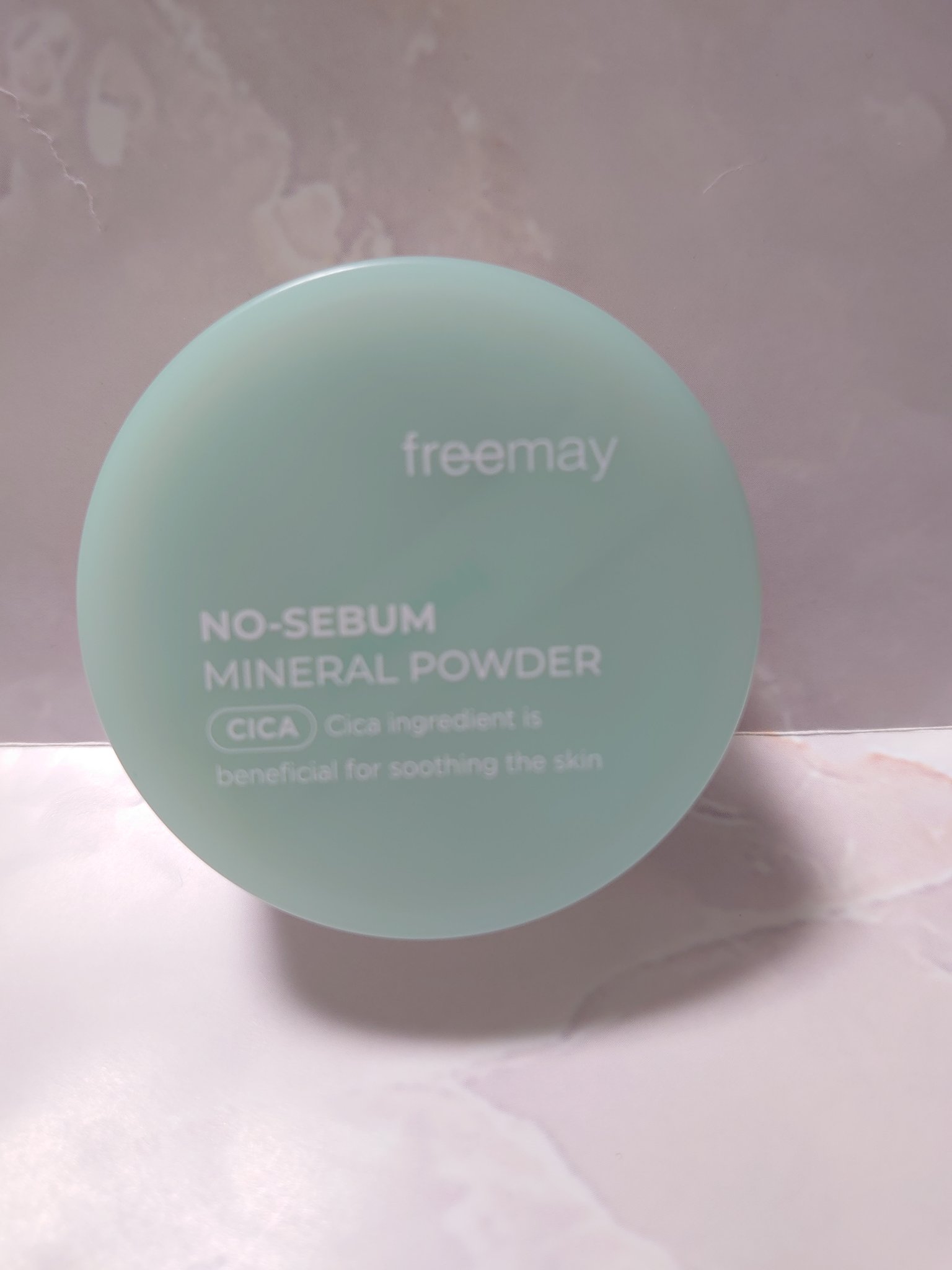 ノーセバム ミネラルパウダー 5g/Freemay/ルースパウダーを使ったクチコミ（1枚目）