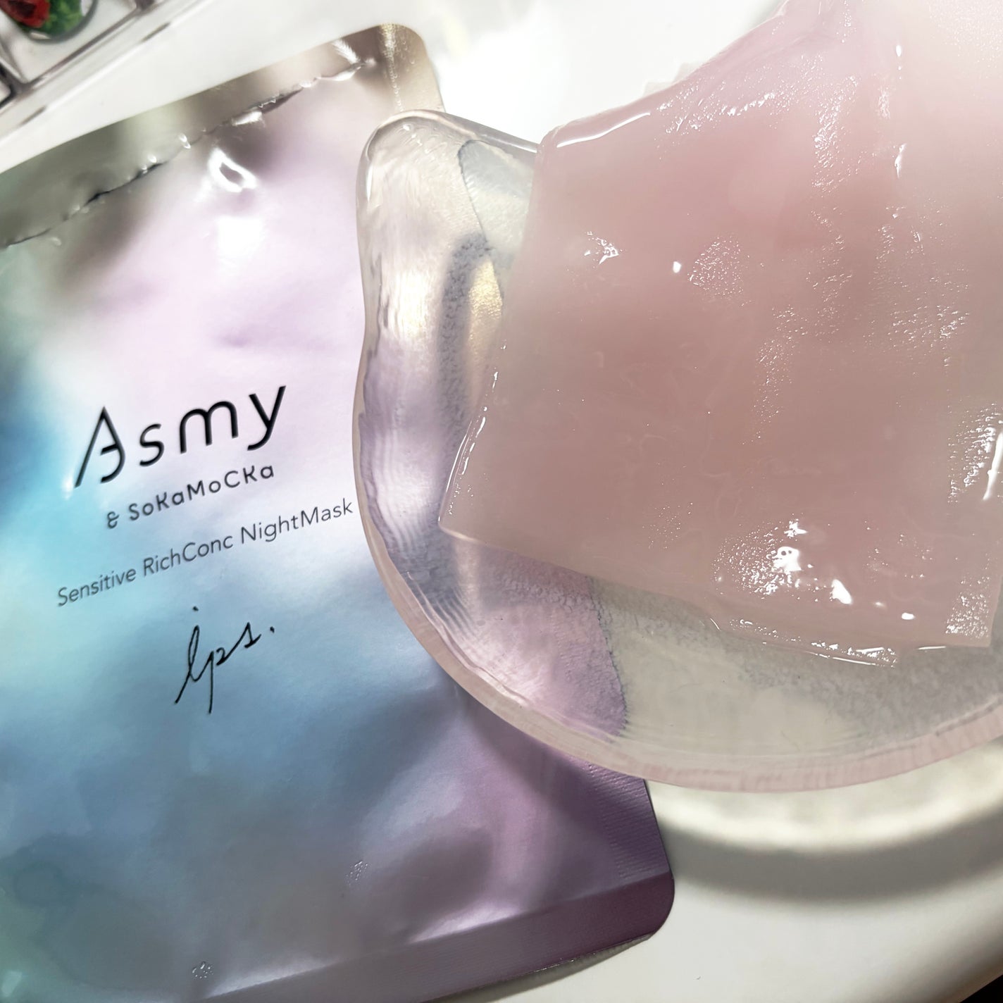 アズミ― センシティブ リッチコンクナイトマスク/Asmy/シートマスク・パックを使ったクチコミ(2枚目)