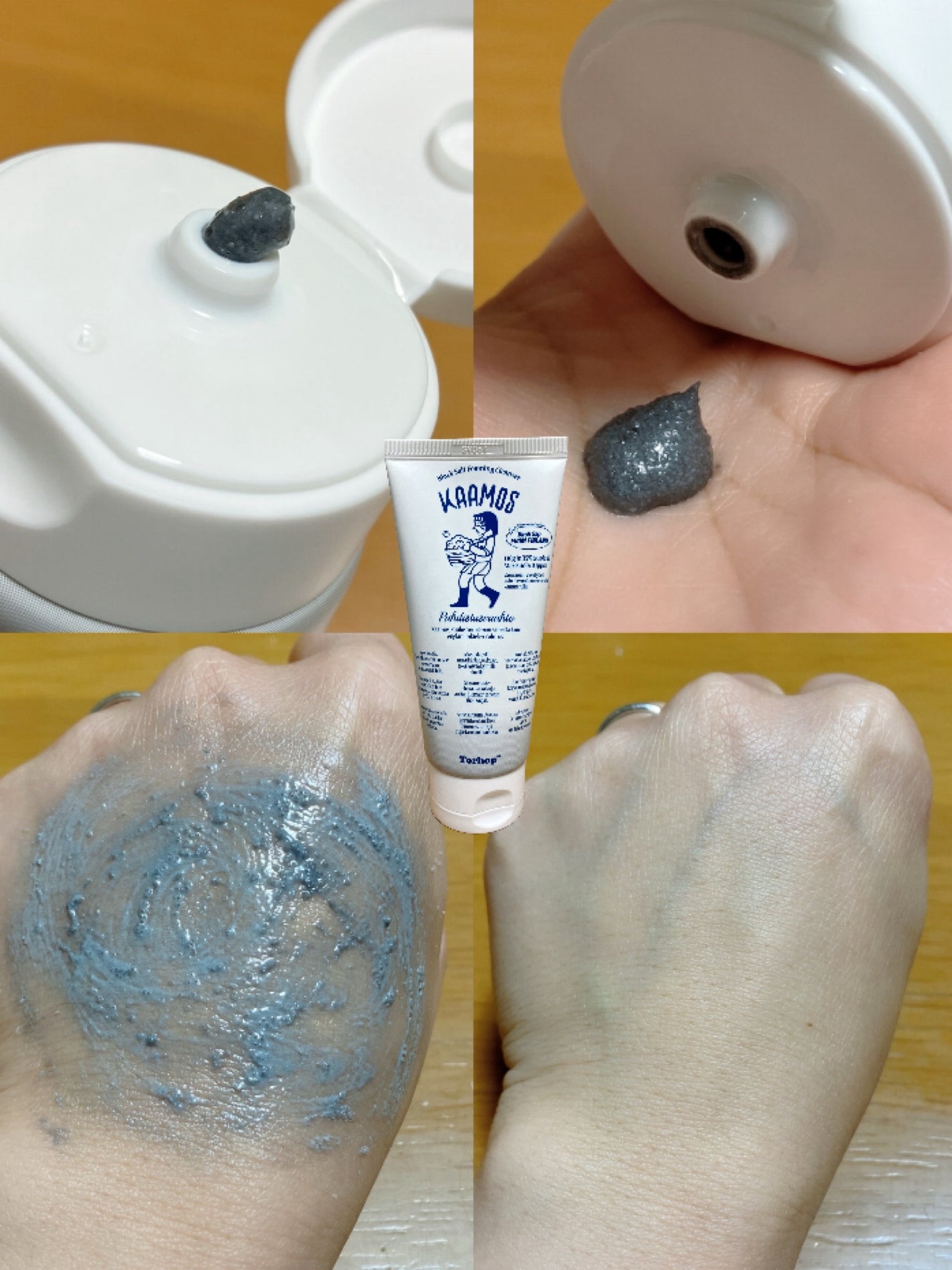 ブラック泡クレンザ/Torhop/泡洗顔を使ったクチコミ(2枚目)