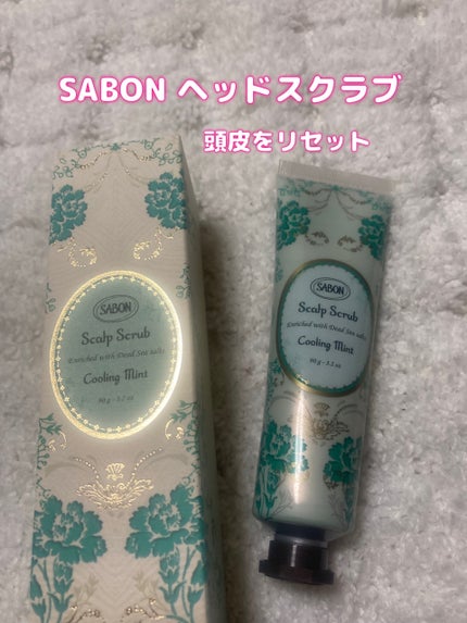 ヘッドスクラブ リフレッシング(ミント)/SABON/ヘッドスクラブを使ったクチコミ(1枚目)