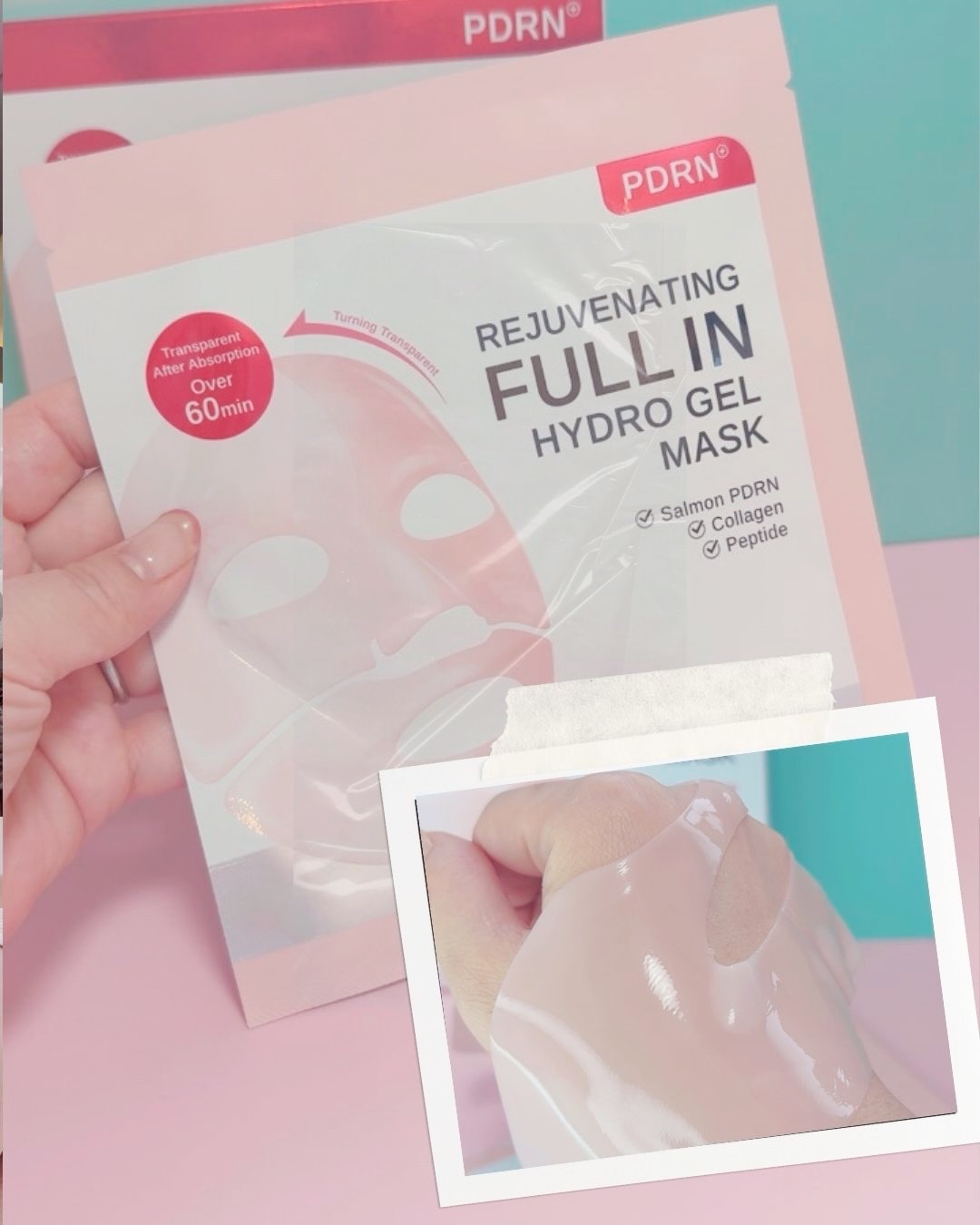 PDRNリジュべネティングフルインハイドロゲルマスク/SAM'U/シートマスク・パックを使ったクチコミ（2枚目）