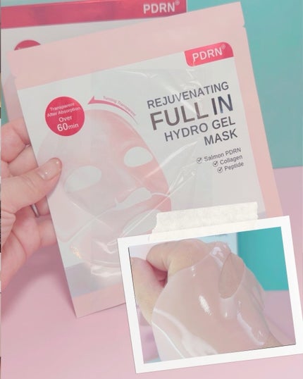 PDRNリジュべネティングフルインハイドロゲルマスク/SAM'U/シートマスク・パックを使ったクチコミ(2枚目)
