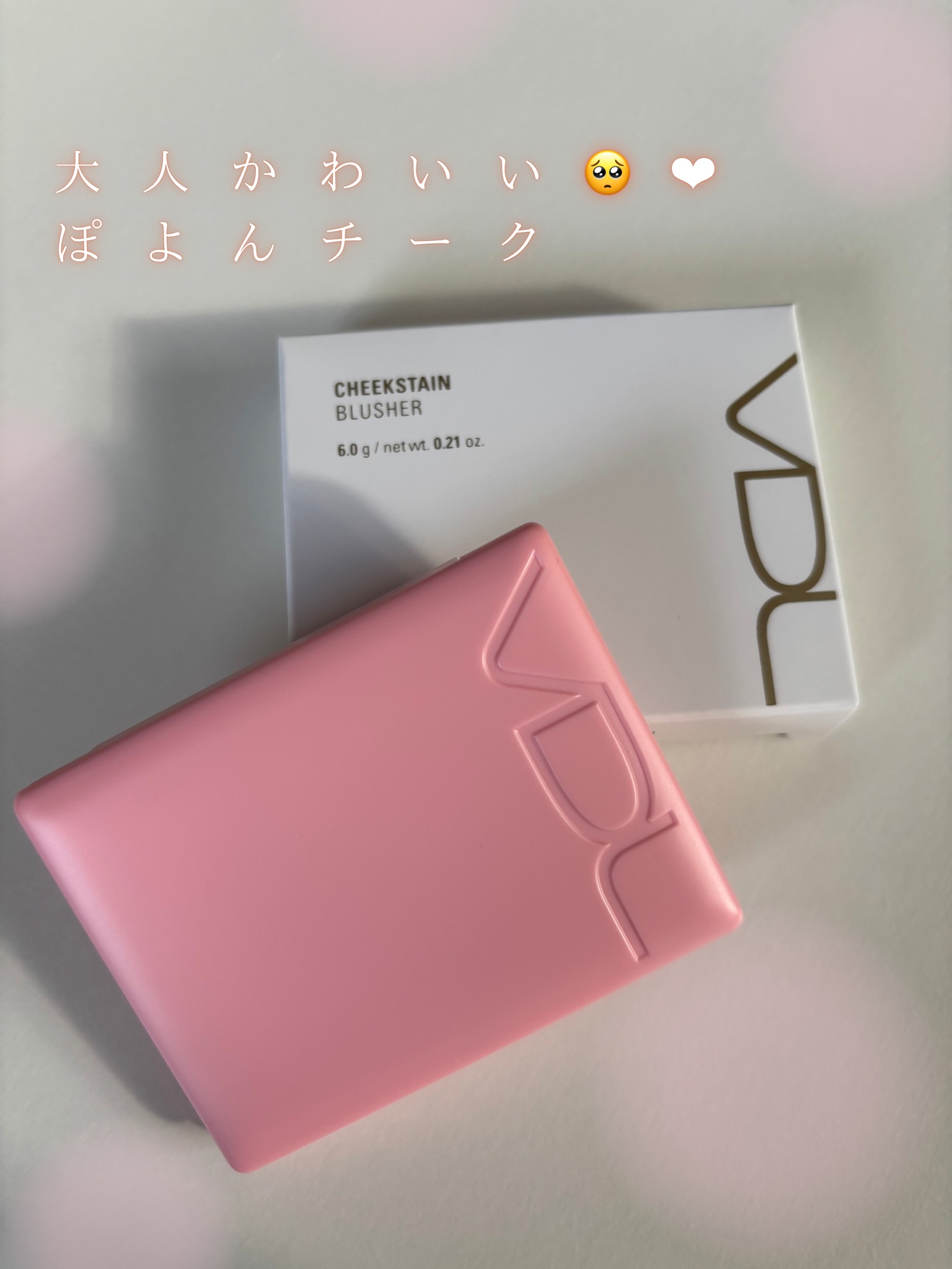 チークステイン ブラッシャー/VDL/パウダーチークを使ったクチコミ（1枚目）