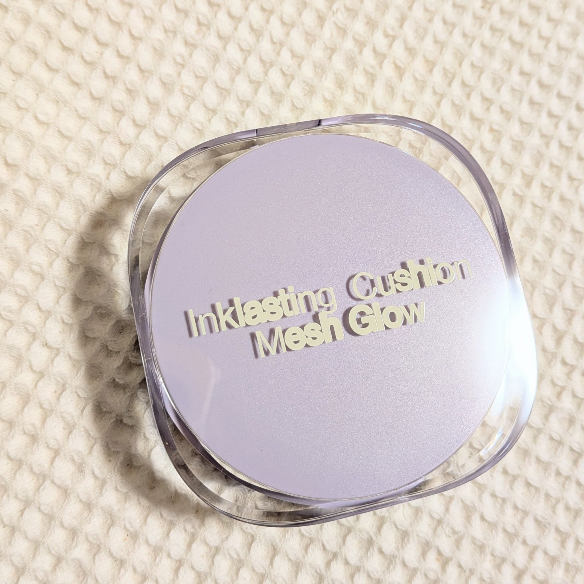 インクラスティングクッションメッシュグロウ/THE FACE SHOP/クッションファンデーションを使ったクチコミ（1枚目）