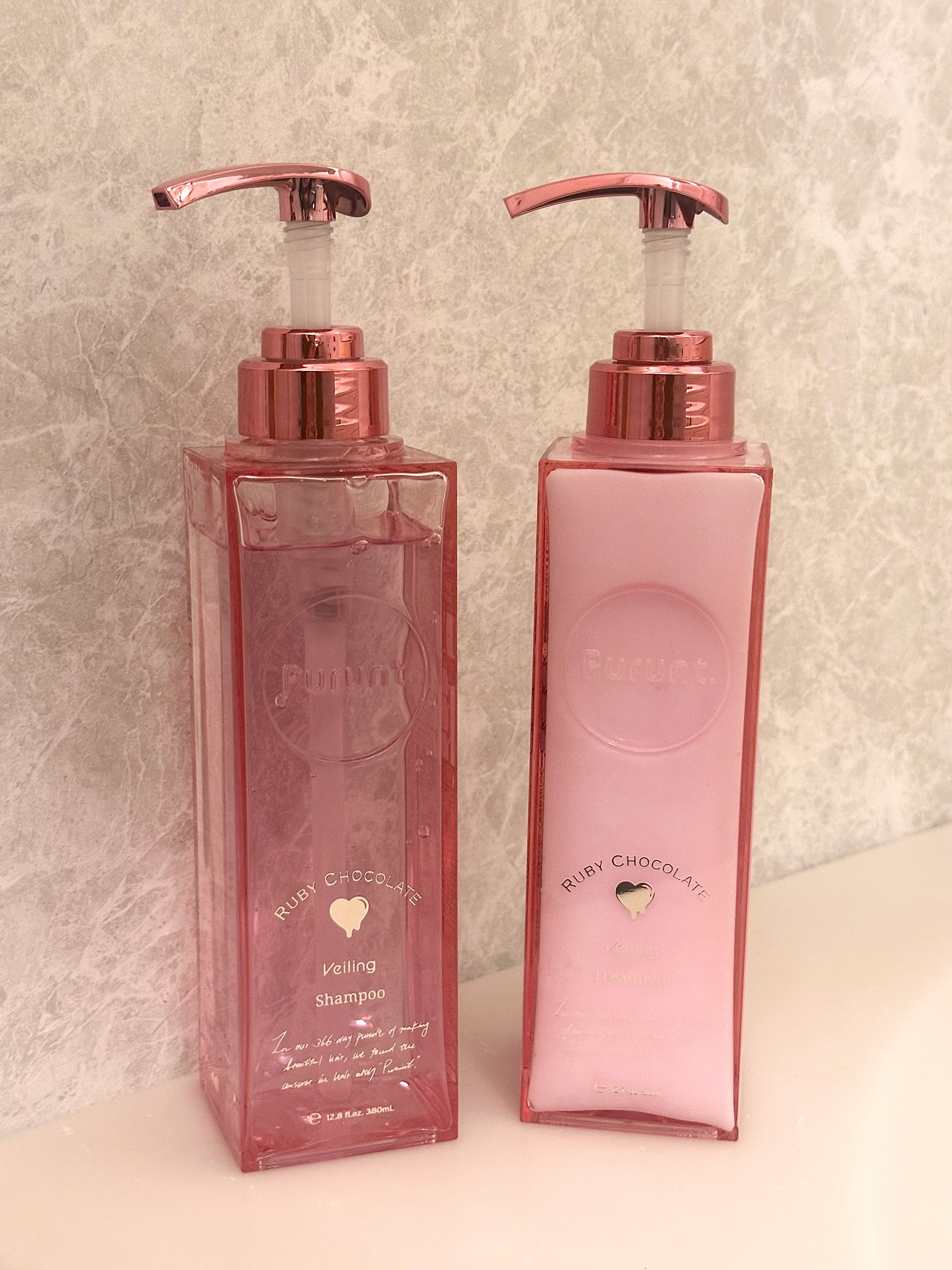 プルント　ヴェーリング　ペアセット　ルビーチョコレート/Purunt./シャンプー・コンディショナーを使ったクチコミ（1枚目）