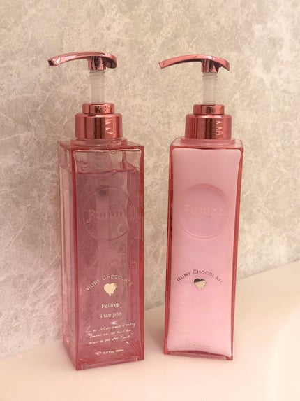 プルント ヴェーリング ペアセット ルビーチョコレート/Purunt./シャンプー・コンディショナーを使ったクチコミ(1枚目)