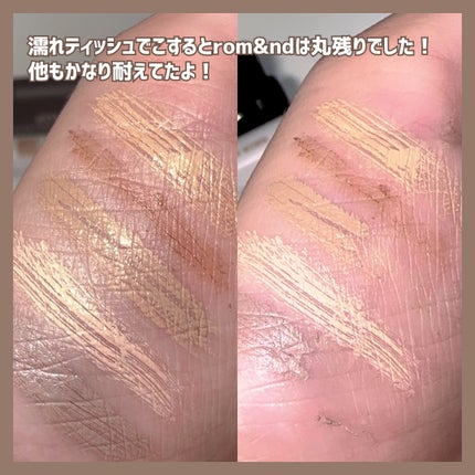 ハンオールブロウカラ/rom&nd/眉マスカラを使ったクチコミ(5枚目)