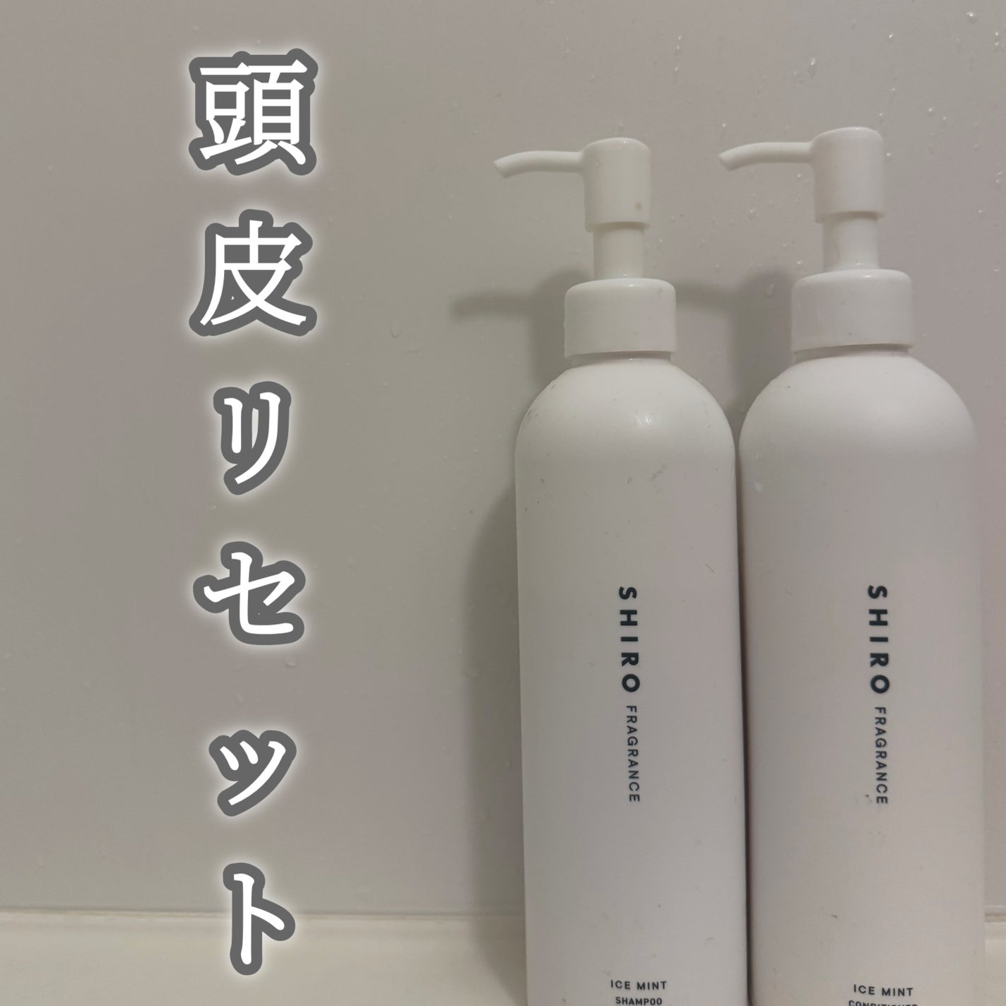 アイスミント シャンプー/コンディショナー/SHIRO/市販シャンプーを使ったクチコミ(1枚目)