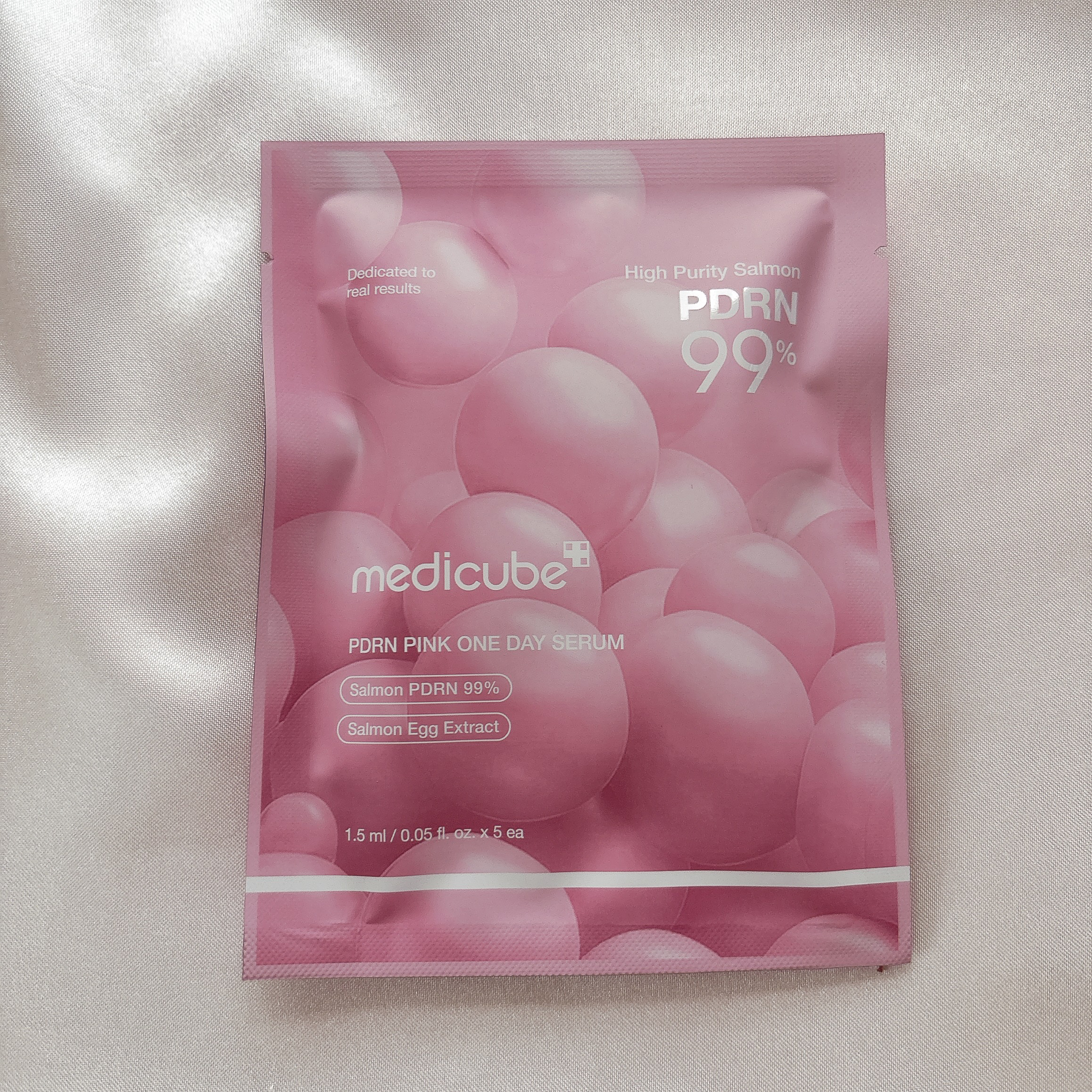 PDRNピンクワンデーセラム /MEDICUBE/美容液を使ったクチコミ（1枚目）