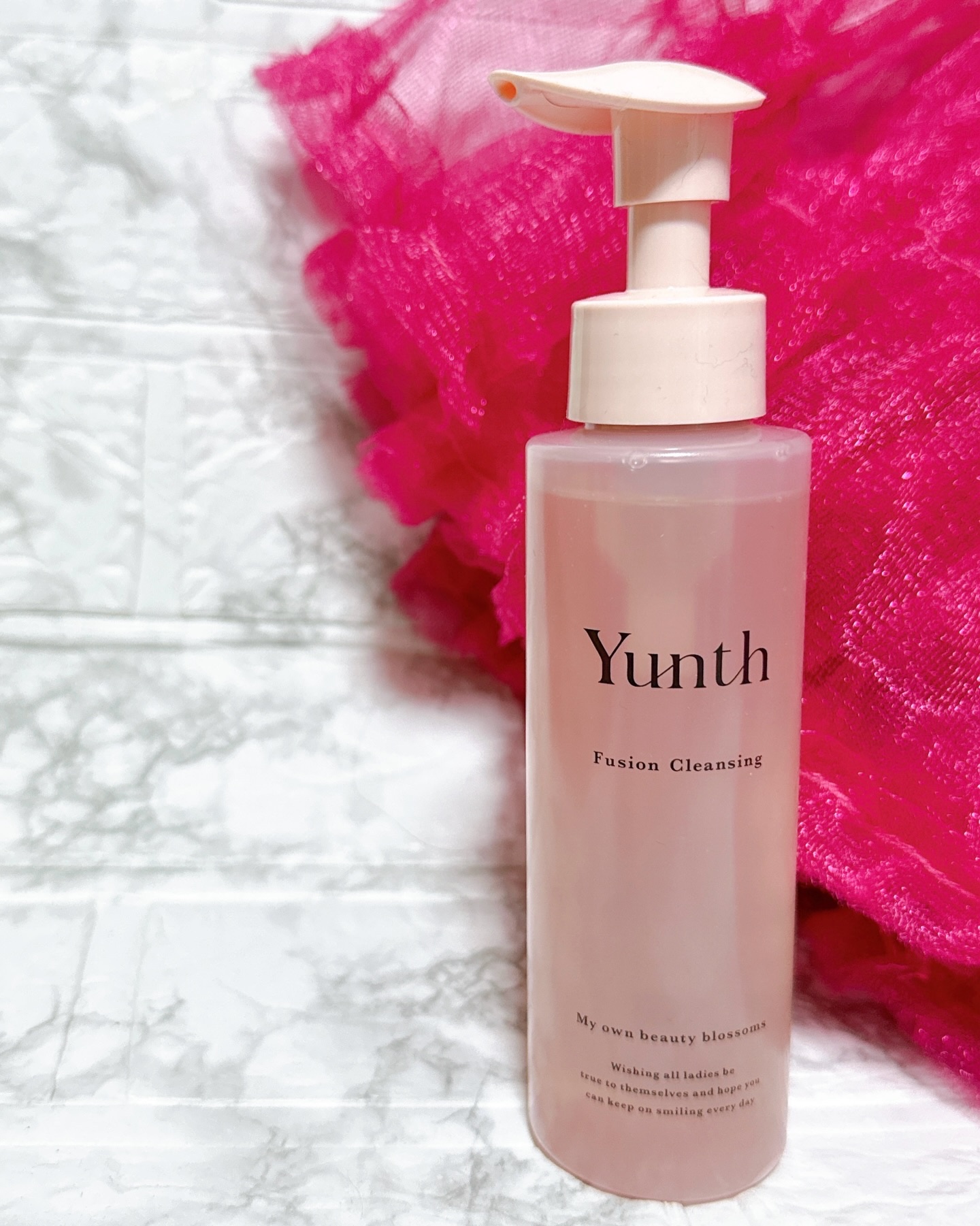 Yunth フュージョンクレンジング/Yunth/オイルクレンジングを使ったクチコミ（2枚目）