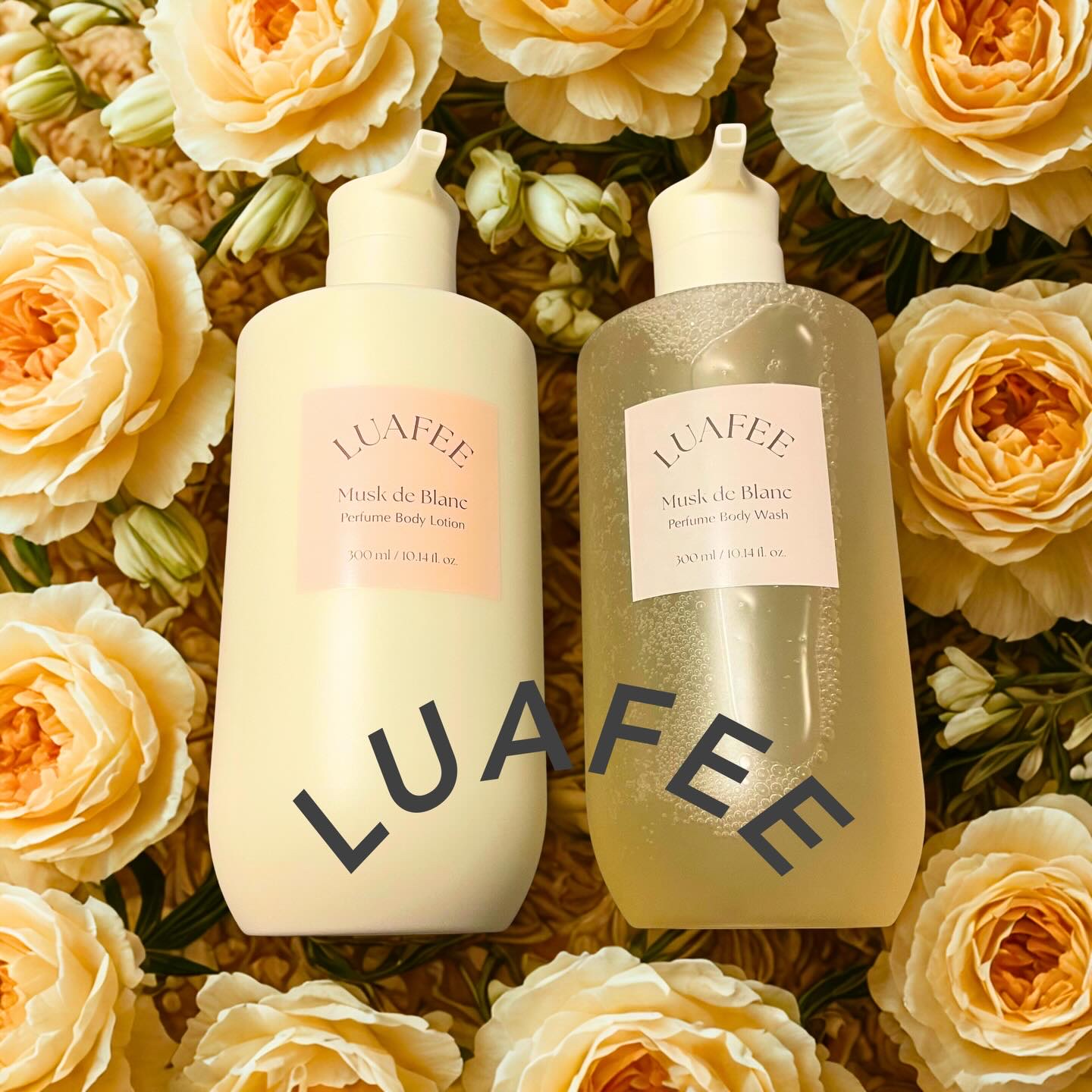 ムスク ド ブラン パフューム ボディウォッシュ/LUAFEE/ボディソープを使ったクチコミ（1枚目）