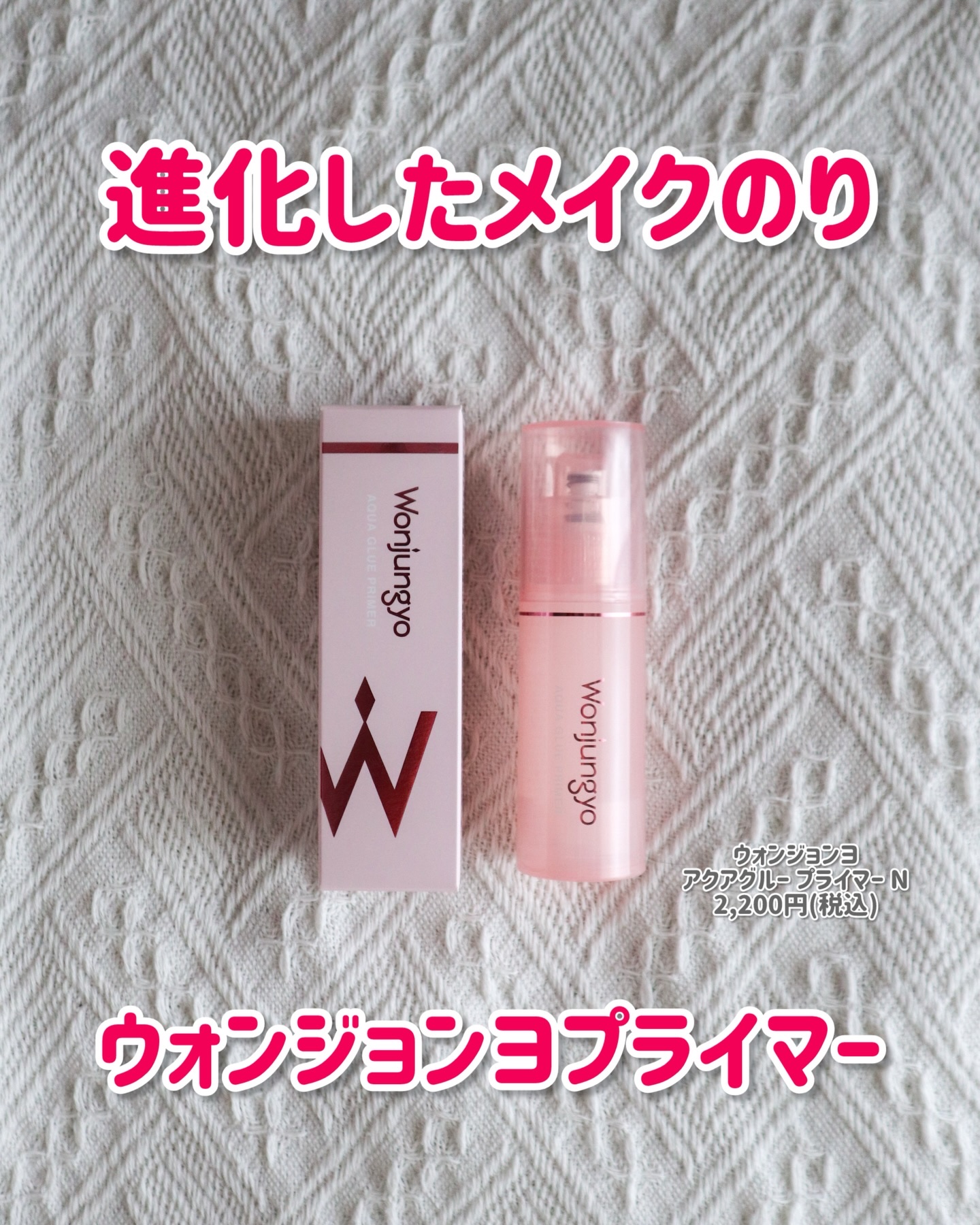 アクアグループライマーN/Wonjungyo/化粧下地を使ったクチコミ（1枚目）