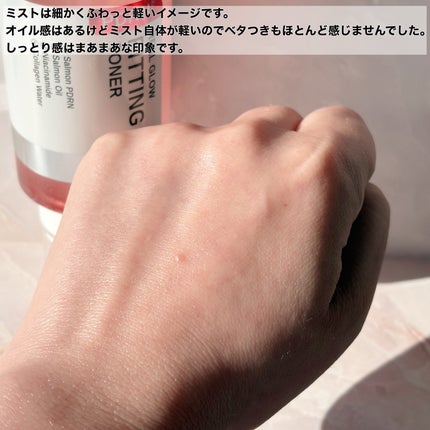 PDRNリアルグロウフィッティングトナー/SAM'U/ミスト状化粧水を使ったクチコミ(3枚目)