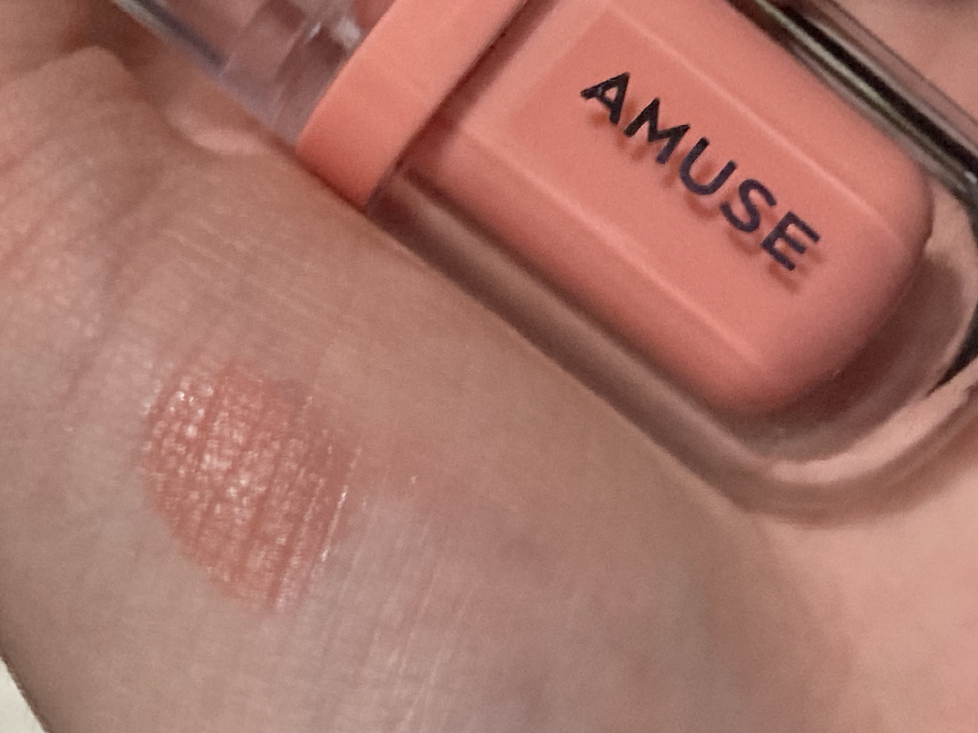 ジェルフィットティント/AMUSE/リップティントを使ったクチコミ（3枚目）