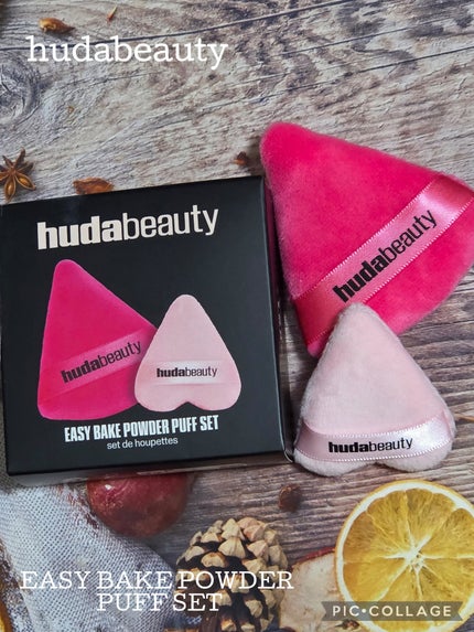 EASY BAKE POWDER PUFF SET/Huda Beauty/パフ・スポンジを使ったクチコミ(1枚目)