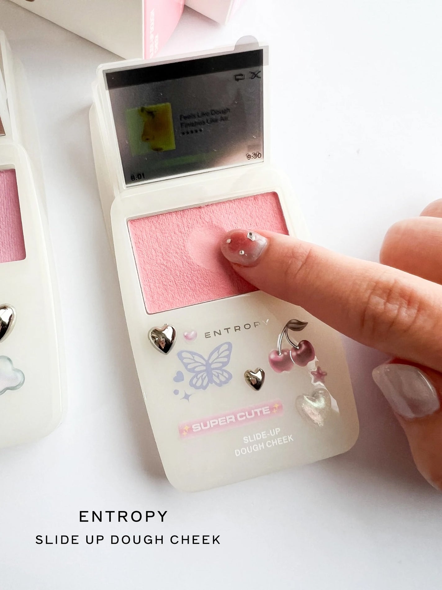 スライドアップドウチーク/ENTROPY/ジェル・クリームチークを使ったクチコミ(6枚目)
