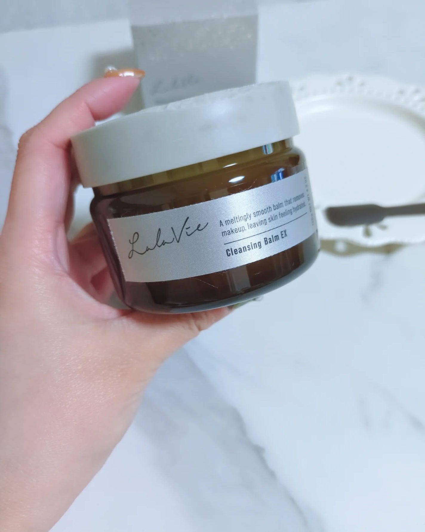 クレンジングバームEX/Lala Vie/クレンジングバームを使ったクチコミ(2枚目)