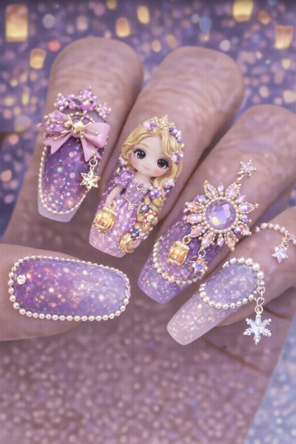 アイシングジェルネイル/セリア/ジェルネイルを使ったクチコミ(1枚目)