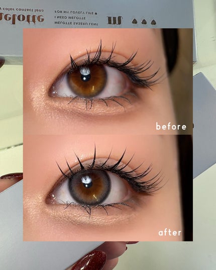 melotte 1day/melotte/ワンデー(1DAY)カラコンを使ったクチコミ(3枚目)