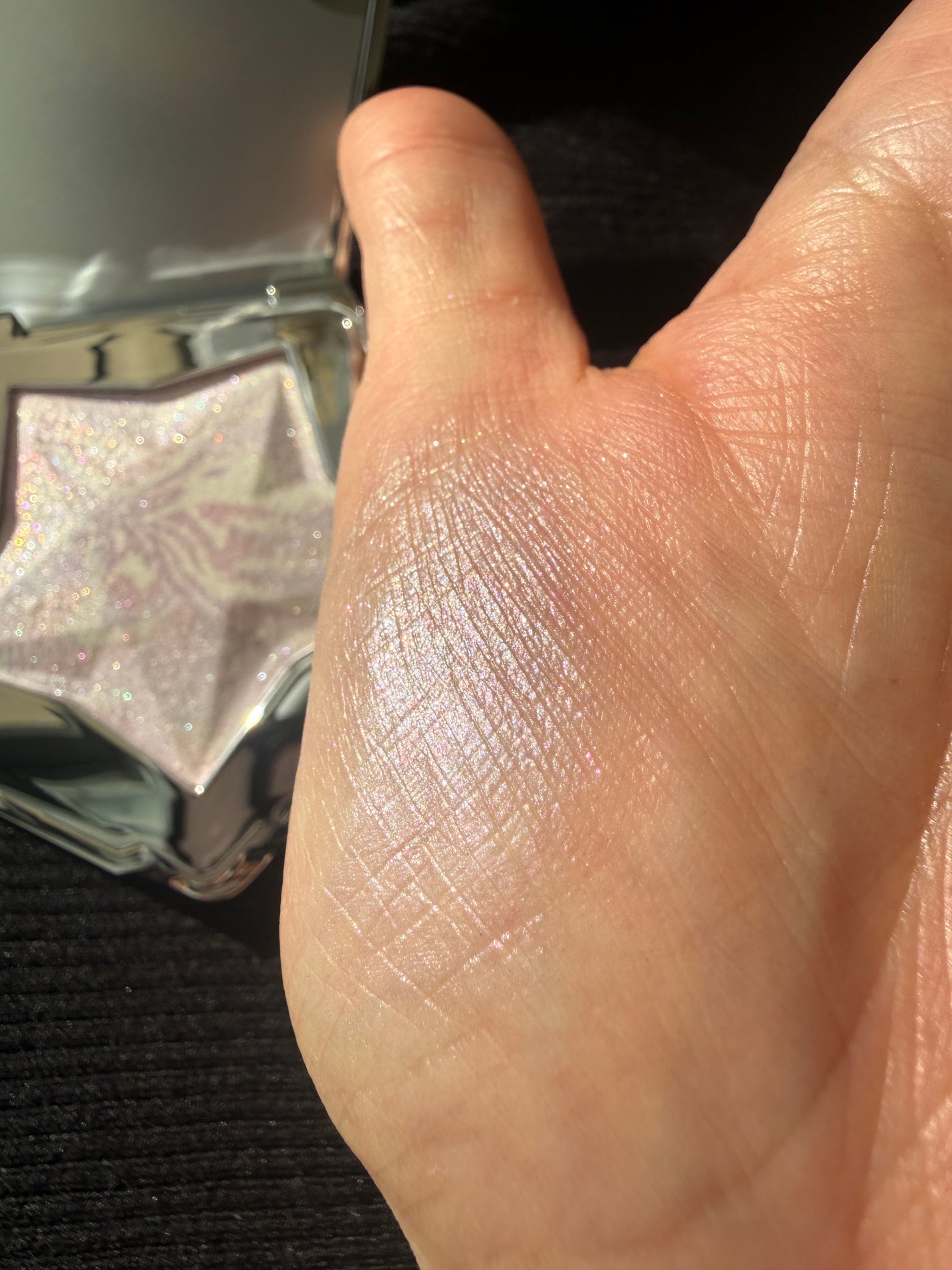 スターダストダイヤモンドハイライトパウダー/PERFECT DIARY/パウダーハイライトを使ったクチコミ(9枚目)