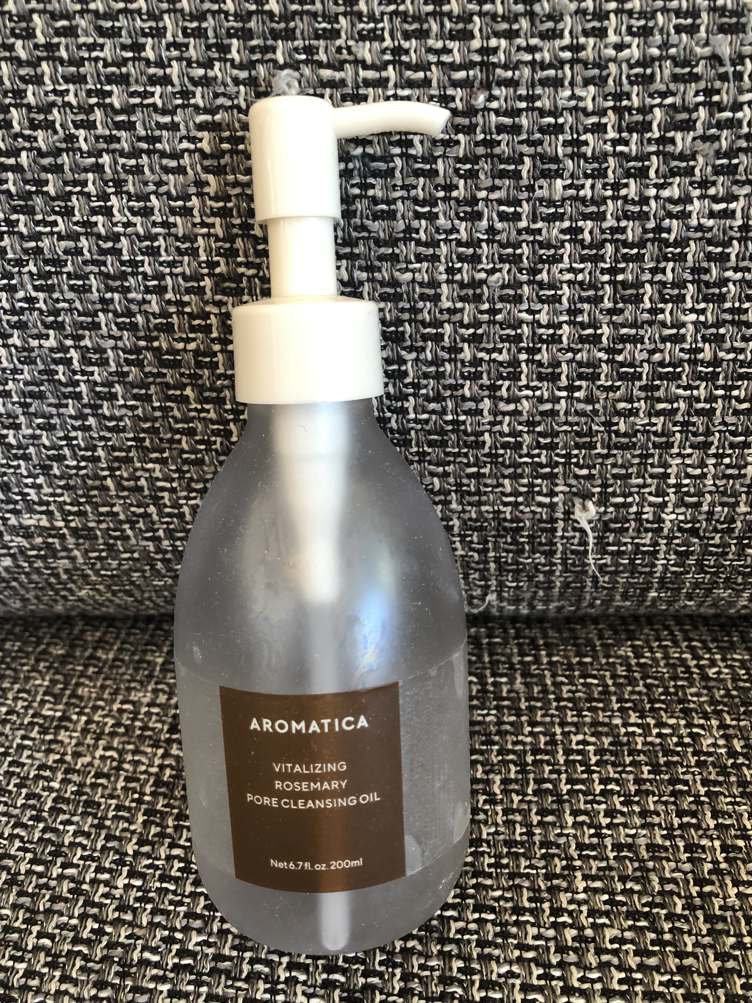 ローズマリークレンジングオイル/AROMATICA/オイルクレンジングを使ったクチコミ（1枚目）