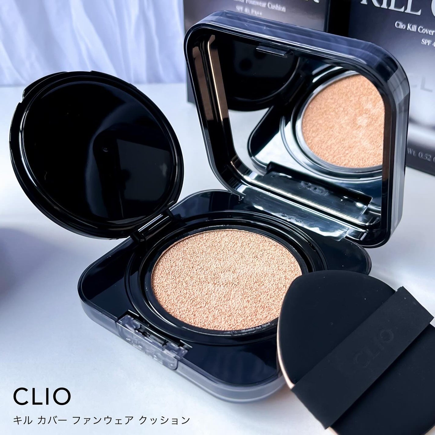 キル カバー ファンウェア クッション/CLIO/クッションファンデーションを使ったクチコミ(2枚目)