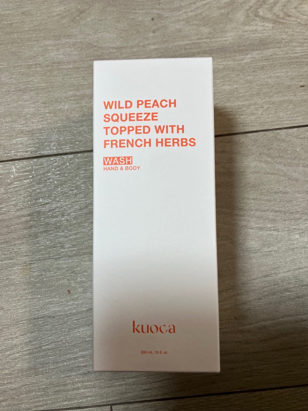 ワイルドピーチ ハンド＆ボディウォッシュ/KUOCA/ボディソープを使ったクチコミ（2枚目）