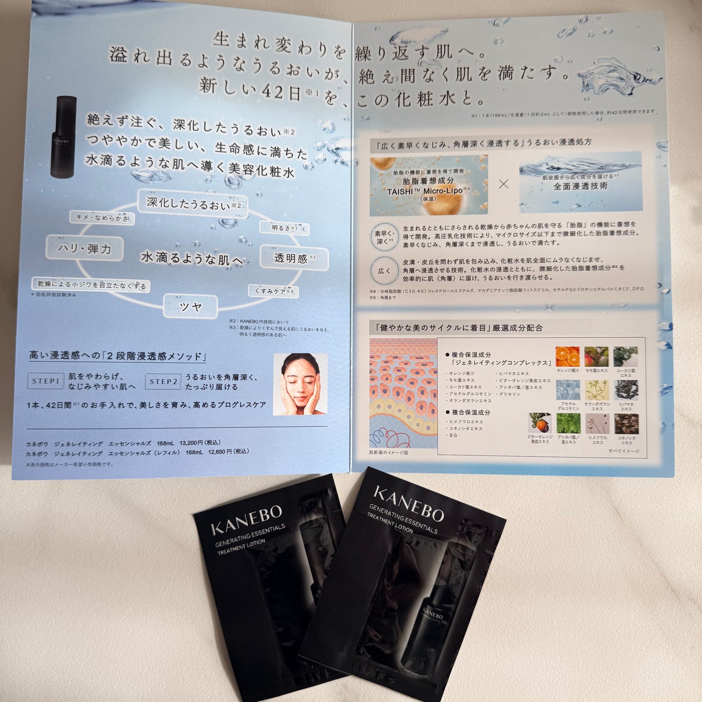 カネボウ ジェネレイティング エッセンシャルズ/KANEBO/化粧水を使ったクチコミ(2枚目)