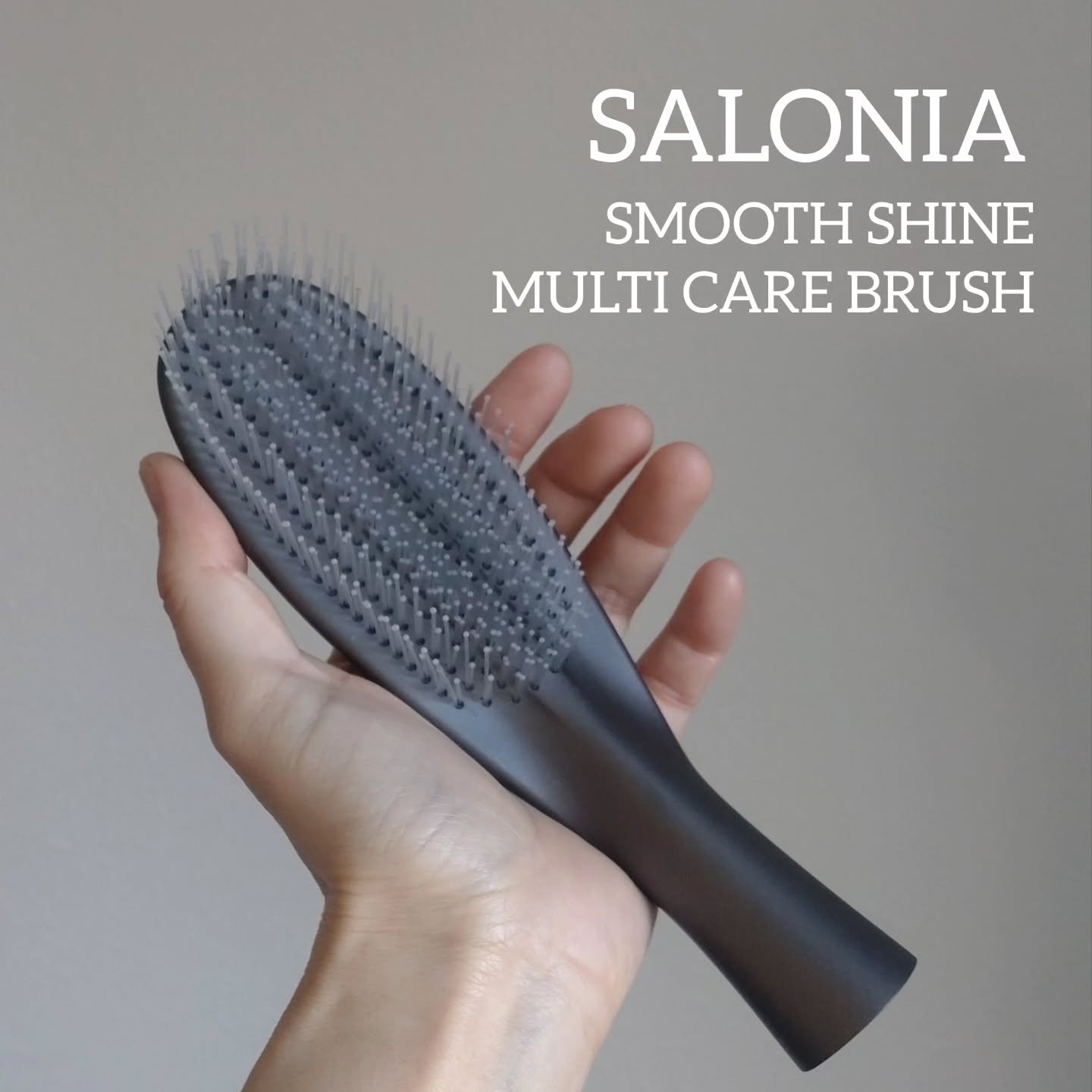 サロニア　スムースシャインマルチケアブラシ/SALONIA/ヘアブラシを使ったクチコミ（1枚目）