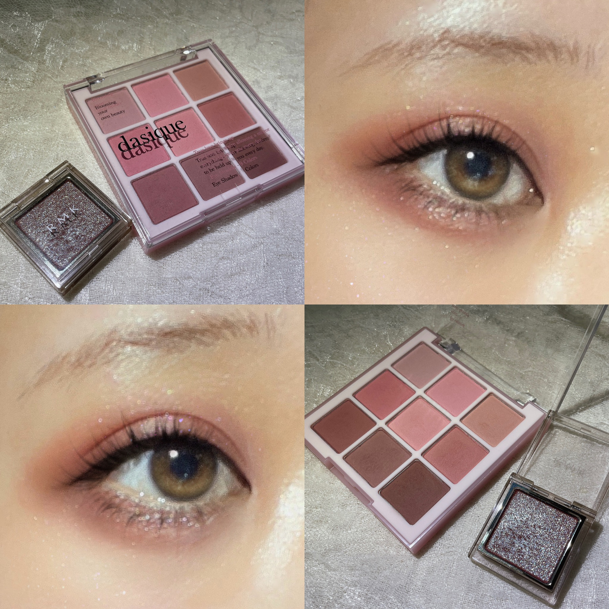 シャドウパレット/dasique/アイシャドウパレットを使ったクチコミ（1枚目）