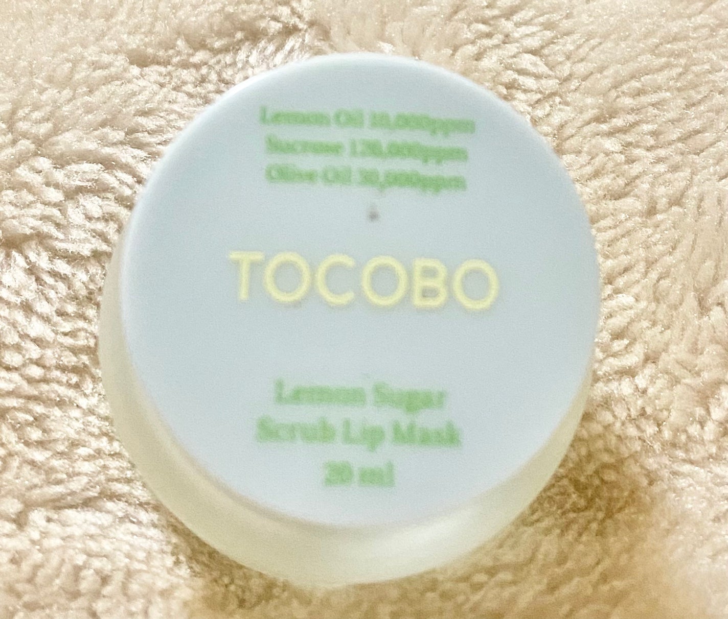 レモンシュガースクラブリップマスク/TOCOBO/リップスクラブを使ったクチコミ(2枚目)