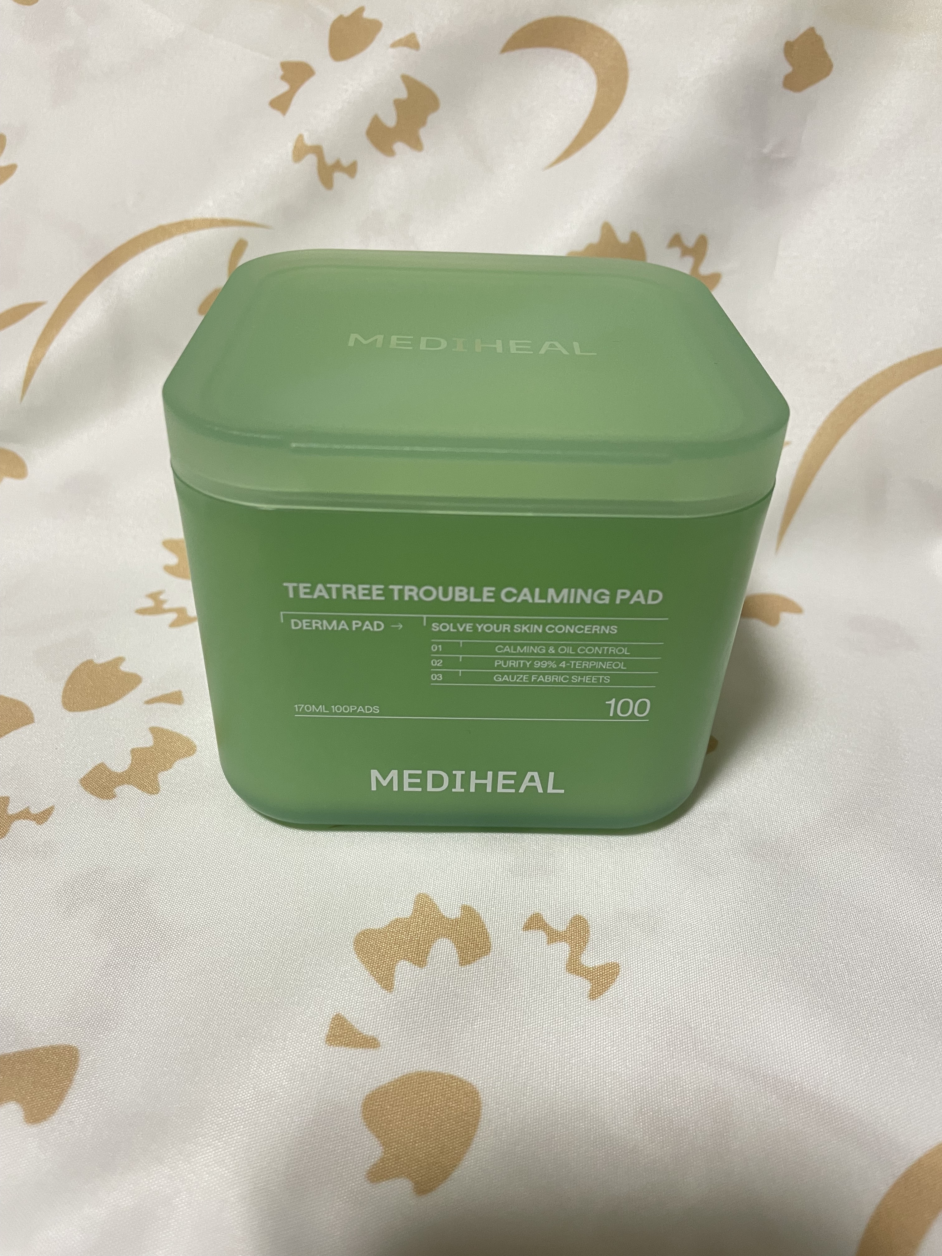 ティーツリー トラブルパッド/MEDIHEAL/トナーパッドを使ったクチコミ（2枚目）