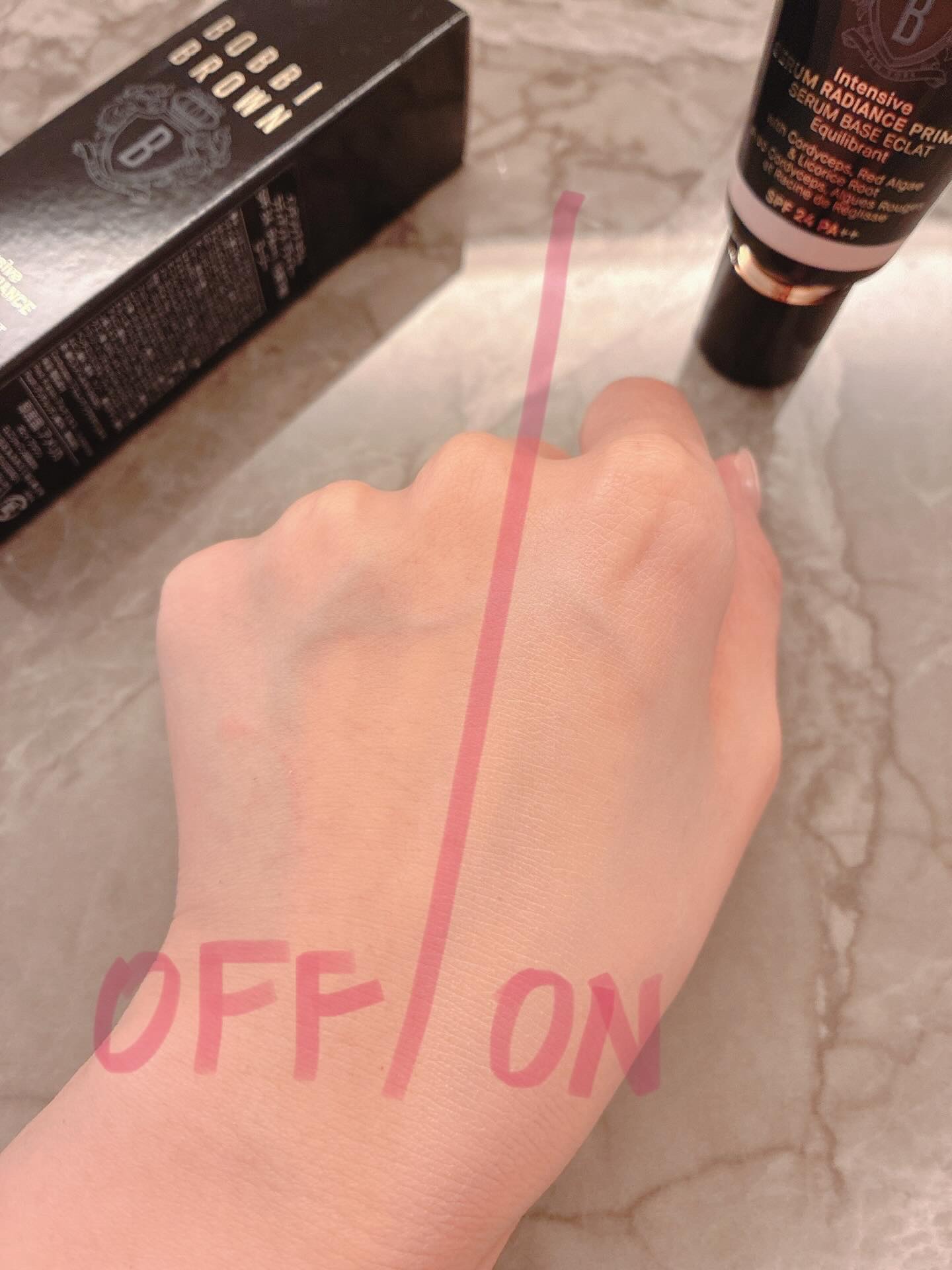 インテンシブ セラム ラディアンス プライマー/BOBBI BROWN/化粧下地を使ったクチコミ（3枚目）