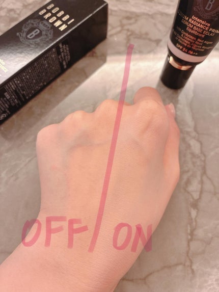 インテンシブ セラム ラディアンス プライマー/BOBBI BROWN/化粧下地を使ったクチコミ(3枚目)