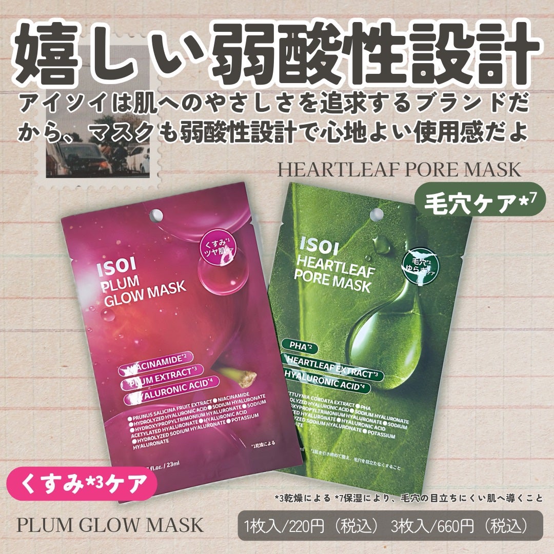プラムグローマスク/ISOI/シートマスク・パックを使ったクチコミ(6枚目)