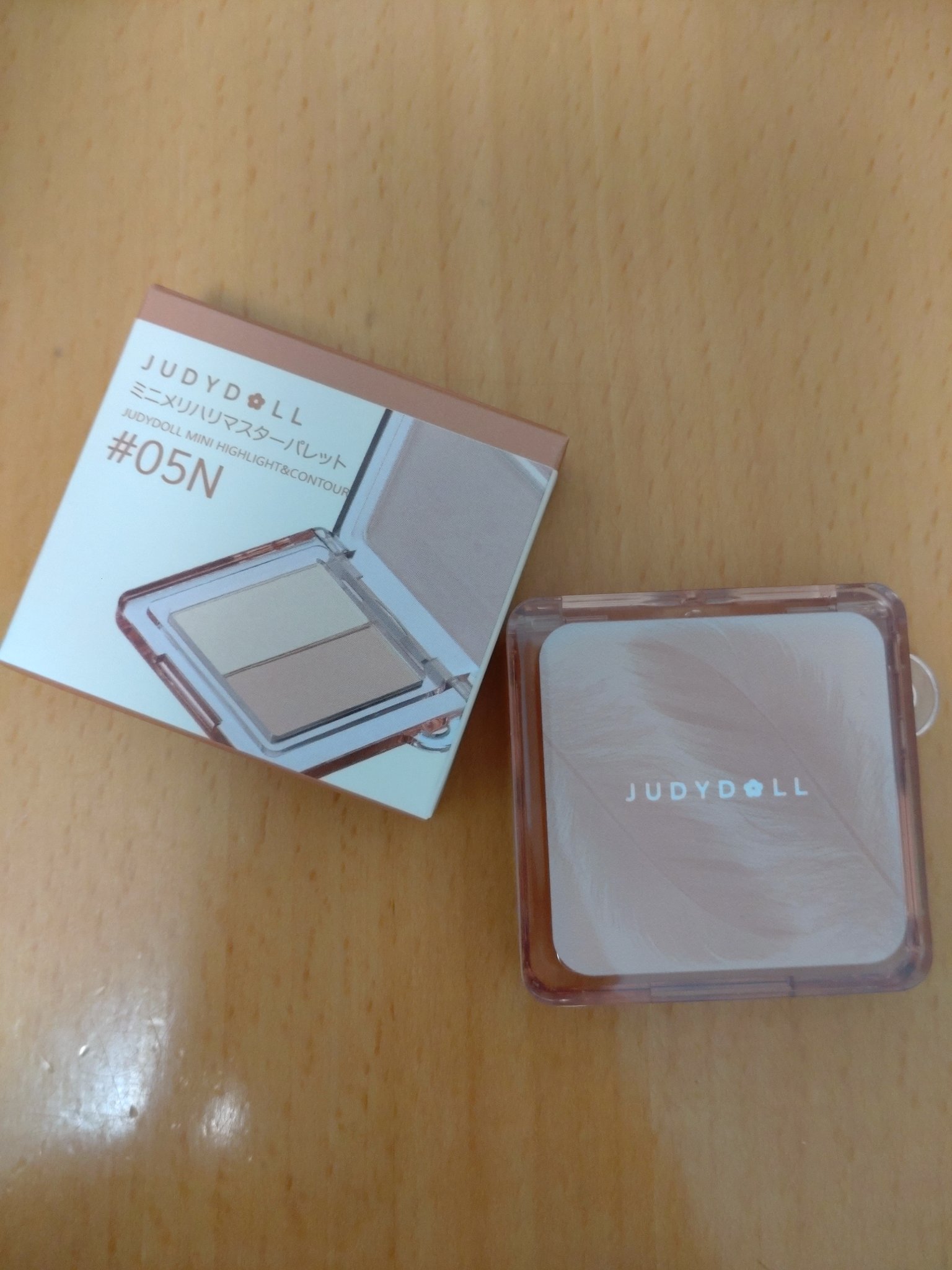 JUDYDOLL メリハリマスターパレット/JUDYDOLL/パウダーハイライトを使ったクチコミ（1枚目）