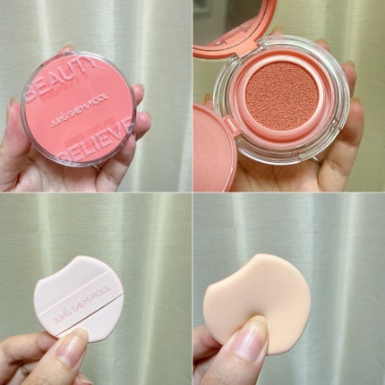 アーティストクッションブラッシュ/JUNG SAEM MOOL/リキッドチークを使ったクチコミ(4枚目)