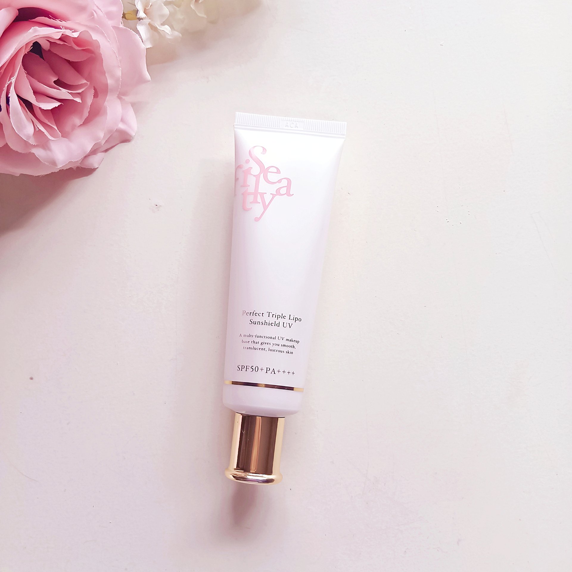 パーフェクト トリプルリポ サンシールド UV/Sefilaty/日焼け止めクリームを使ったクチコミ（2枚目）