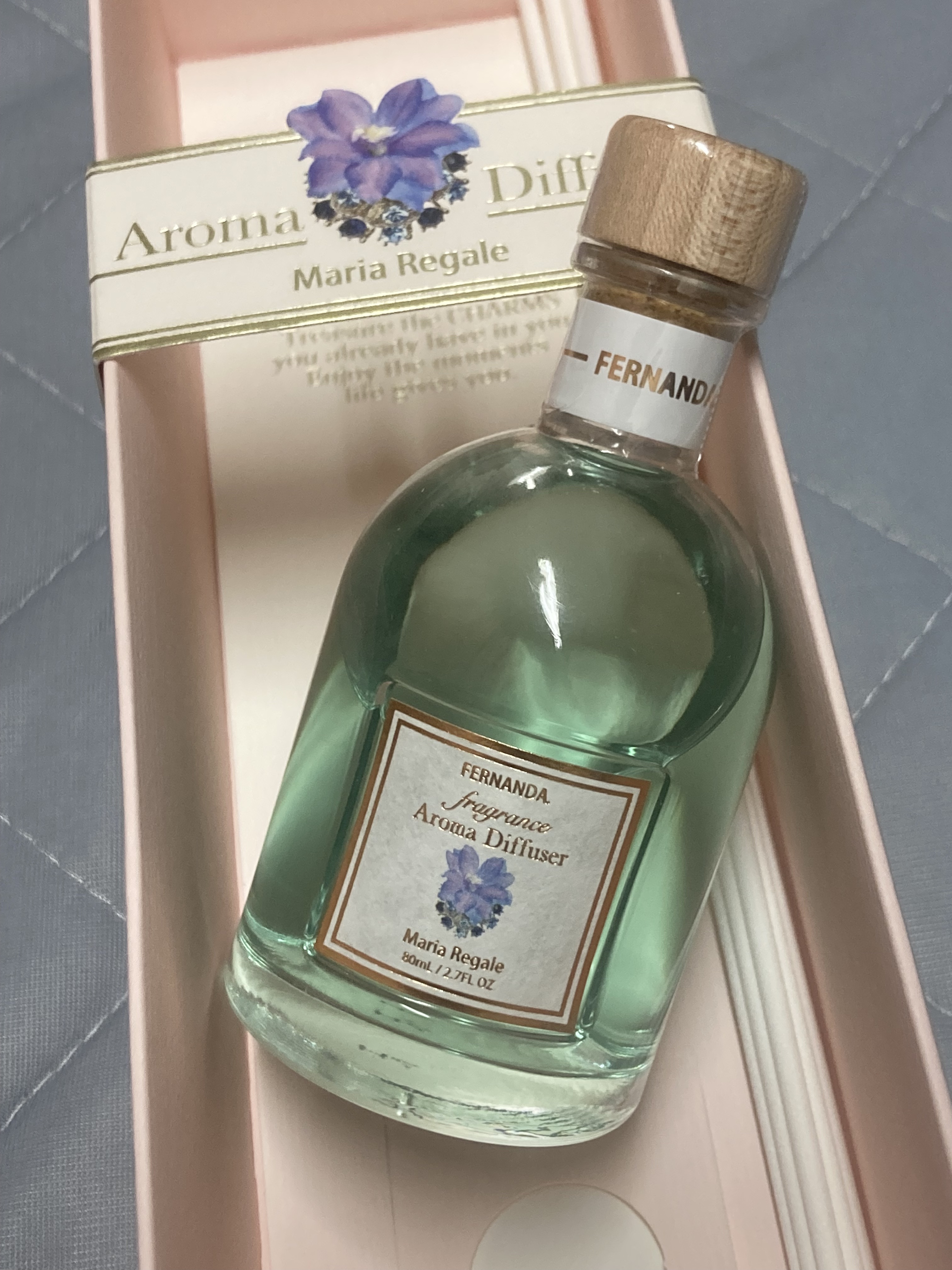 フレグランス アロマディフューザー マリアリゲル/フェルナンダ/ルームフレグランスを使ったクチコミ（2枚目）