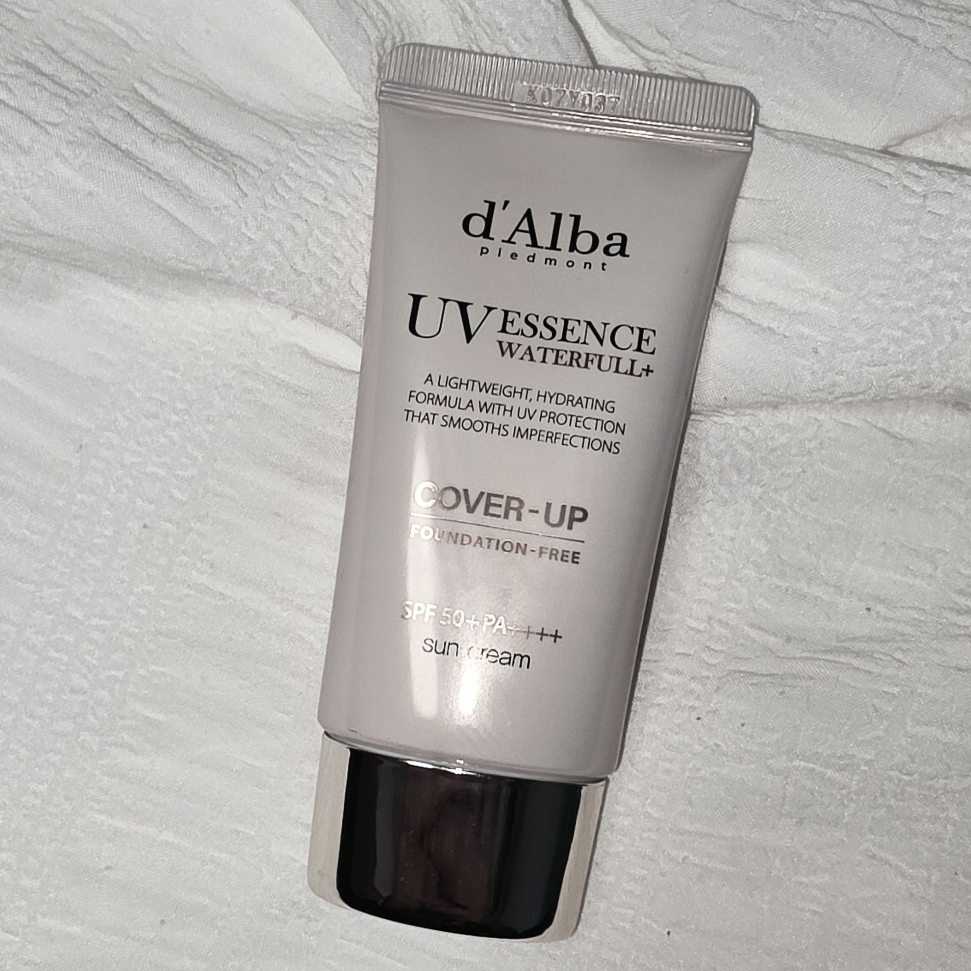 ウォータフルトーンアップサンクリーム（カバーベージュ）/ダルバ/日焼け止め・UVケアを使ったクチコミ（1枚目）