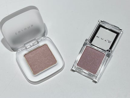 ぬんぬん on LIPS 「来年から使おうと思って買っておいた単色アイシャドウ。開けてみる..」(3枚目)