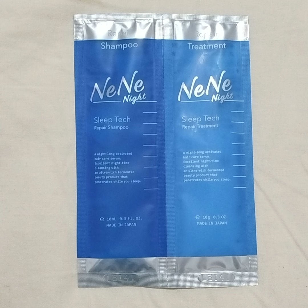 スリープテック リペア シャンプー/ヘアトリートメント/NeNe Night/市販シャンプーを使ったクチコミ(1枚目)