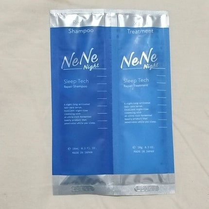 スリープテック リペア シャンプー/ヘアトリートメント/NeNe Night/市販シャンプーを使ったクチコミ(1枚目)