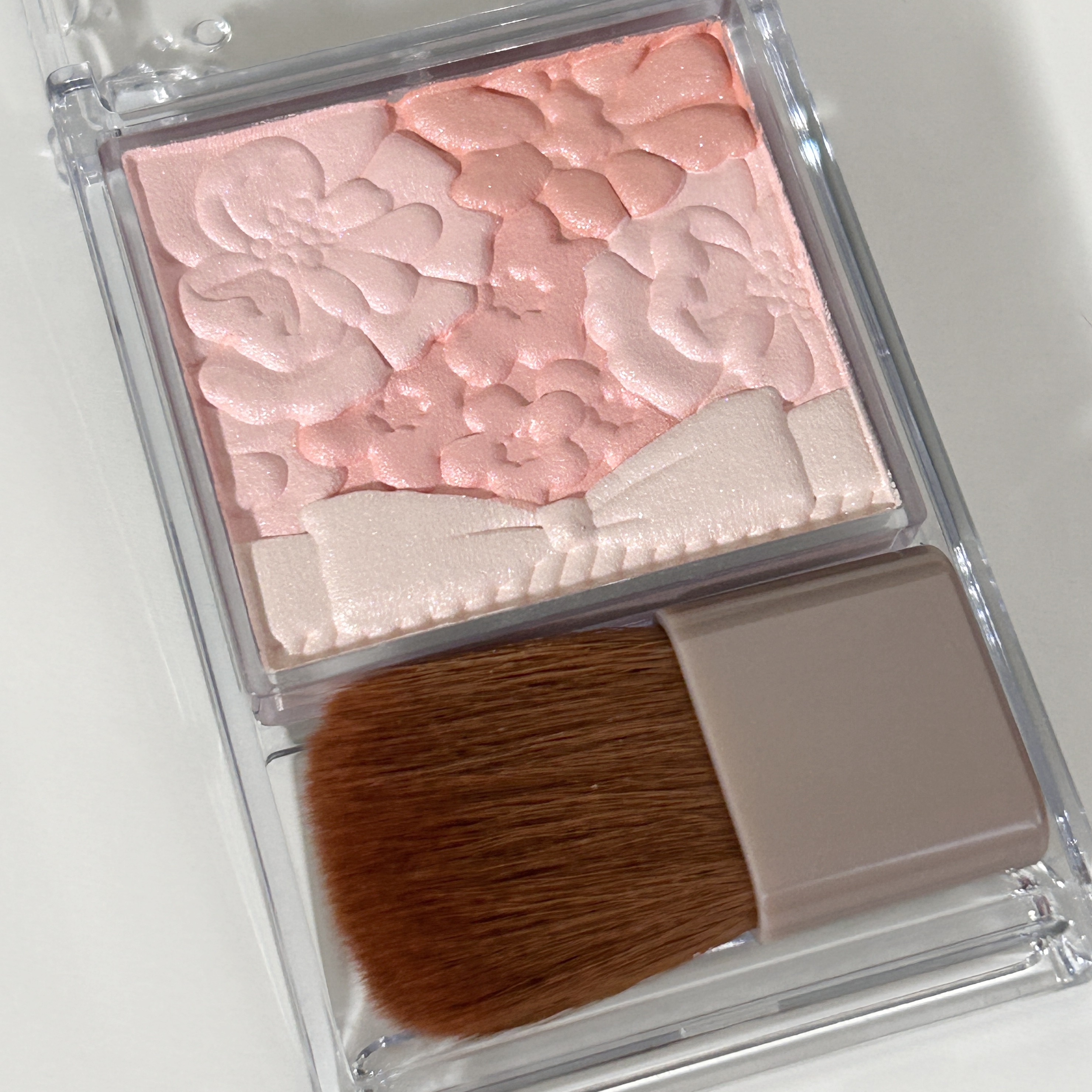 キャンメイク グロウフルールチークスのクチコミ「 コスメ購入品🍑

いつも韓国コスメばっかりだけど、
やっぱり日本のコスメもかわいいなଘ(⸝⸝.....」（2枚目）