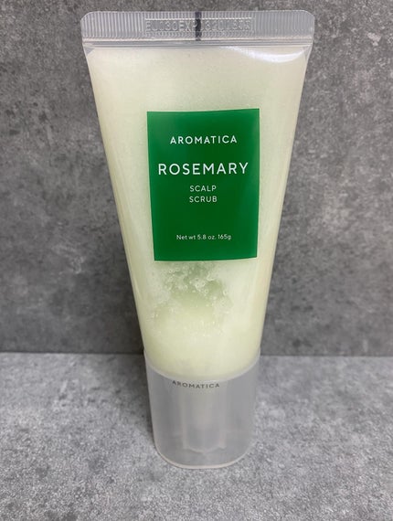 ローズマリー スカルプ スクラブ/AROMATICA/ヘッドスクラブを使ったクチコミ(1枚目)
