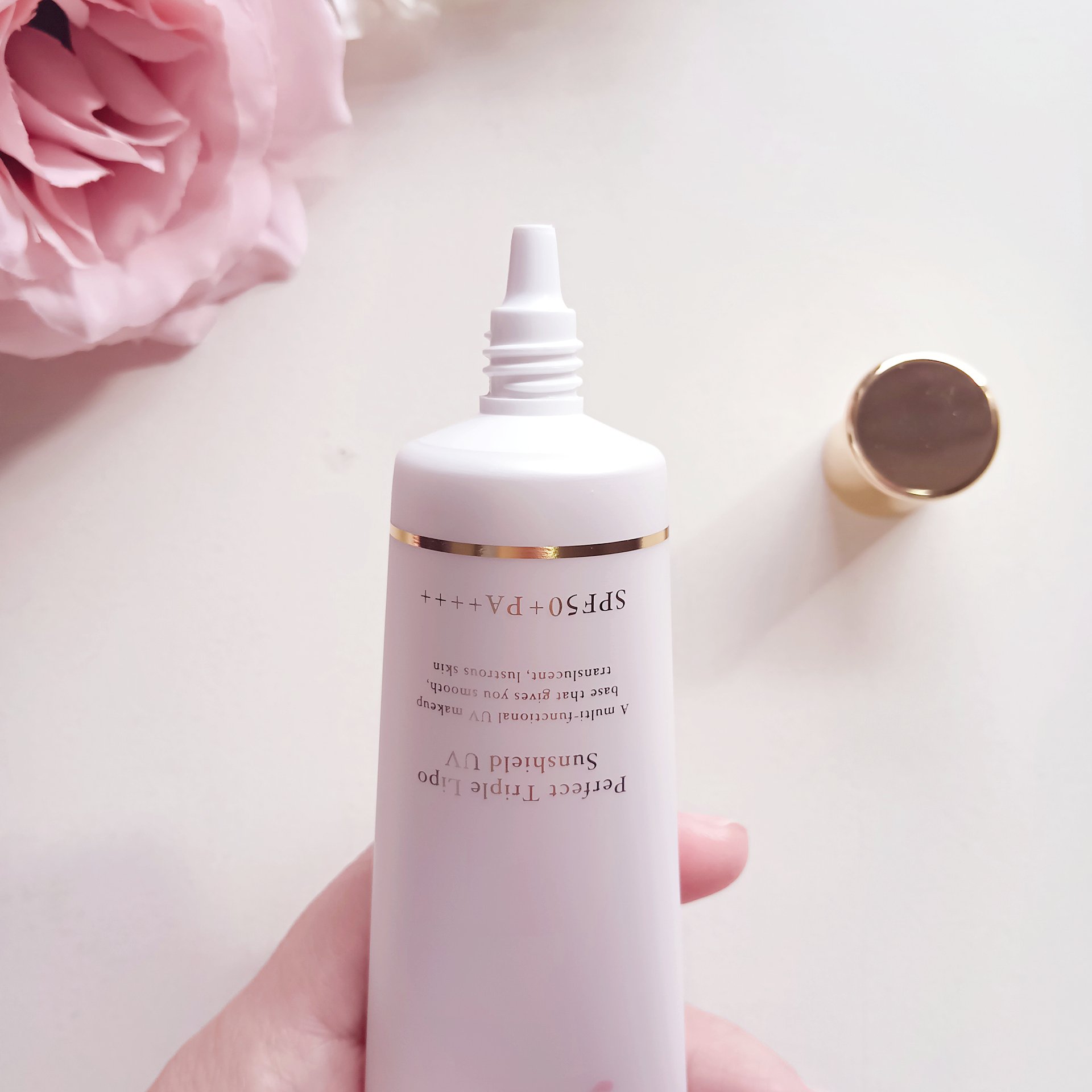 パーフェクト トリプルリポ サンシールド UV/Sefilaty/日焼け止めクリームを使ったクチコミ（3枚目）